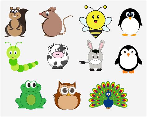 Animal Cartoon Clip Art Images .